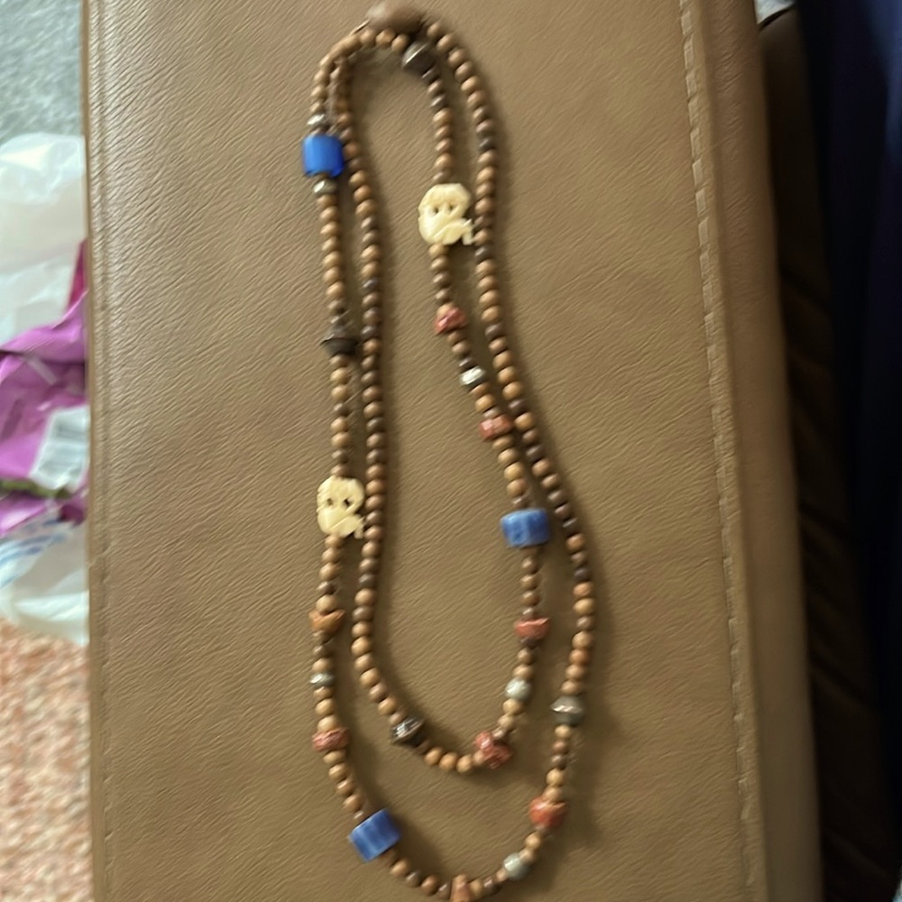 Hand beaded necklace